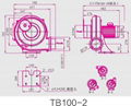 TB系列透浦式中压鼓风机TB100-2