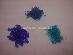 Blue Glass Beads Pebble for Swimming Pool