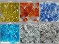 COLORED CRUSHED GLASS CHIPS