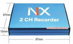 2 channel Car DVR/taxi dvr/bus dvr/mobile DVR/128GB SD DVR