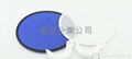 Folding nylon frisbee hand fan   2