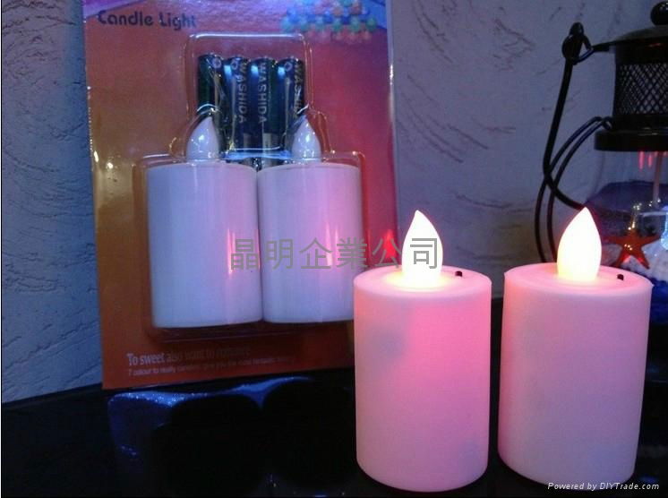LED Smokeless candles,  3