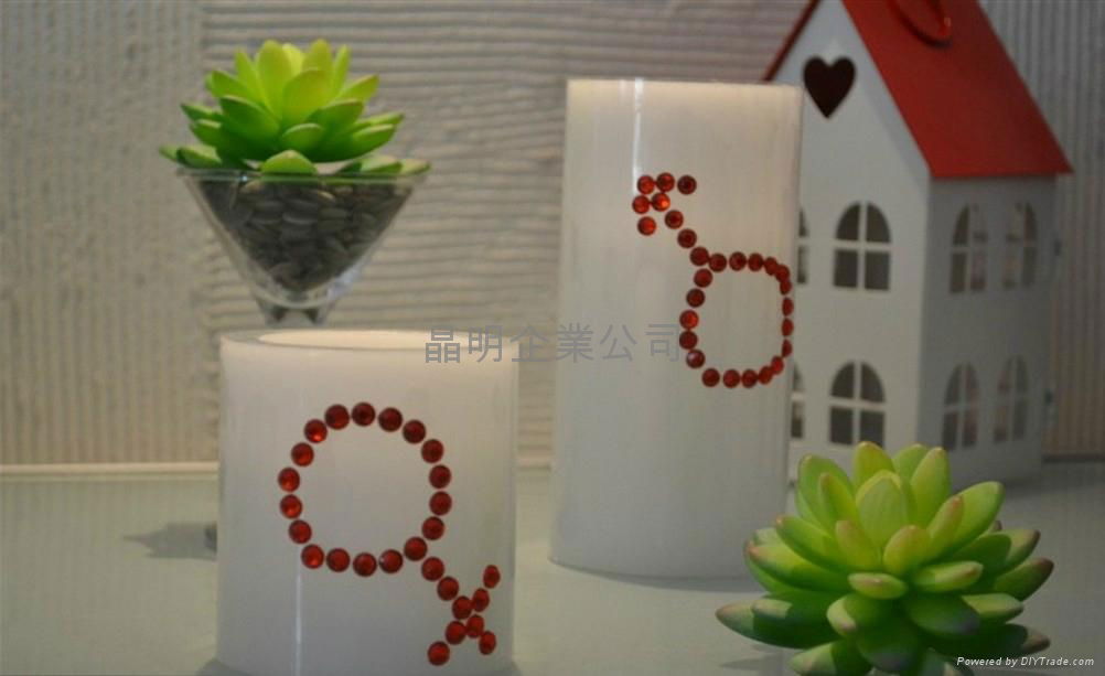 Cylinder size candles 5
