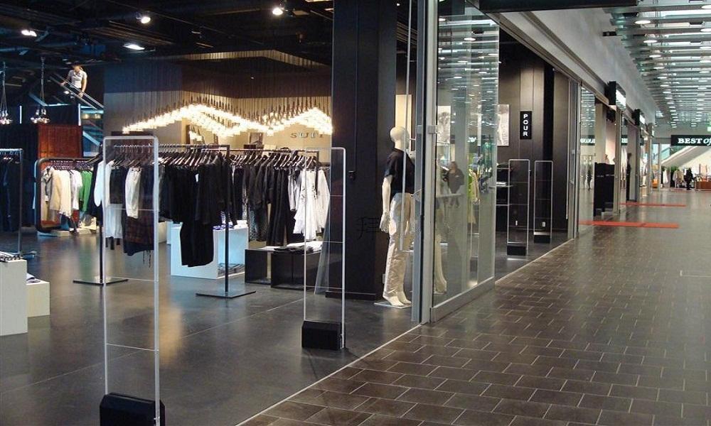品牌服裝店防盜器安裝 服裝聲磁防盜系統 3