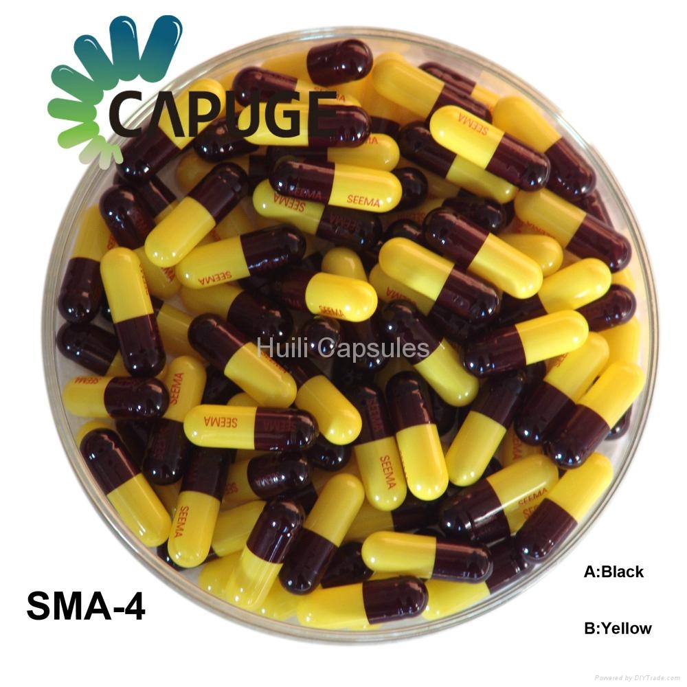 Gelatin Capsules with FDA and Halal certification Size 0, 1, 2, 3 Capuge (China Manufacturer