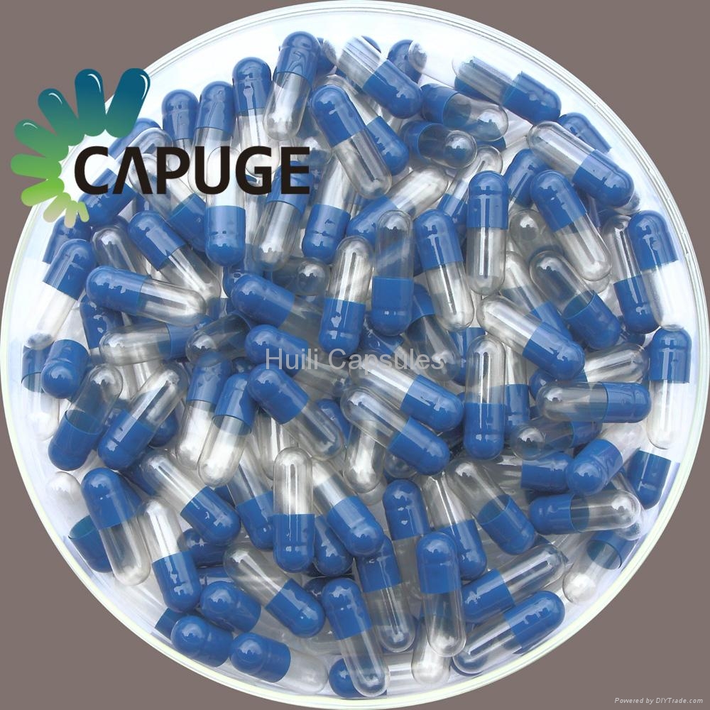 Gelatin Capsules with FDA and Halal certification Size 0, 1, 2, 3