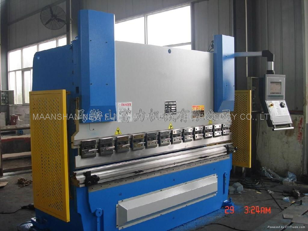 WC67Y series hydraulic press brake