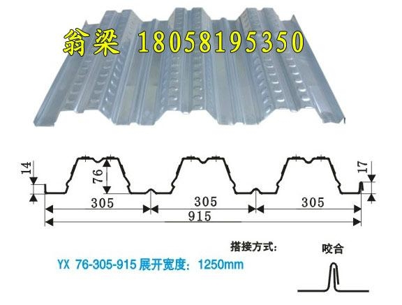 YX76-305-915開口樓承板
