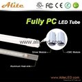 110lm/w 9 watt led plastic tube lights ul cul dlc listed