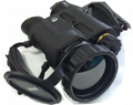 Thermal imaging binocular, uncooled amorphous silicon FPA; 384X288; 1