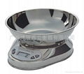 Factory direct sales of stainless steel tray electronic kitchen scale 