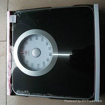 Bathroom supplies cold-rolled steel body mechanical weighing scales 2