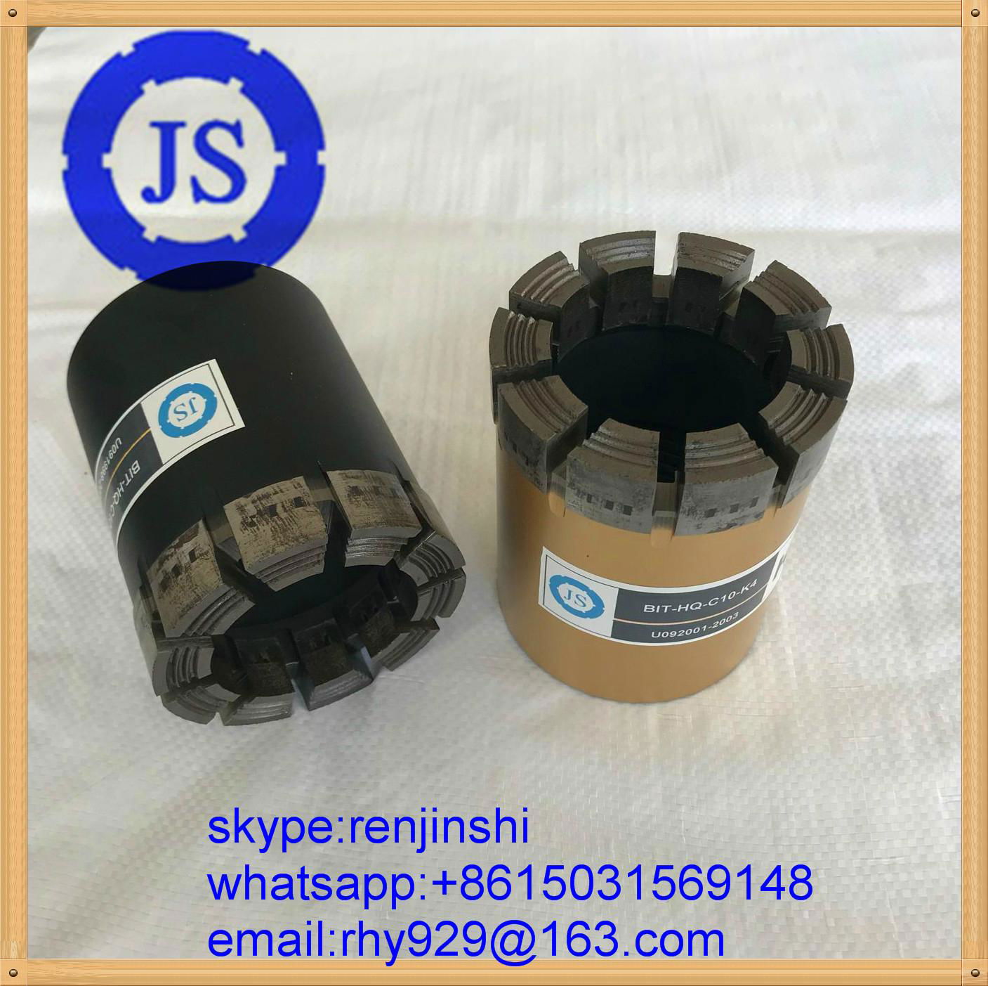 T2-66 T2-76 T2-86 T2-101 Impregnated Diamond Core Drill Bits  3