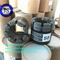 Mine drill impregnated diamond core drill bit nq hq  4