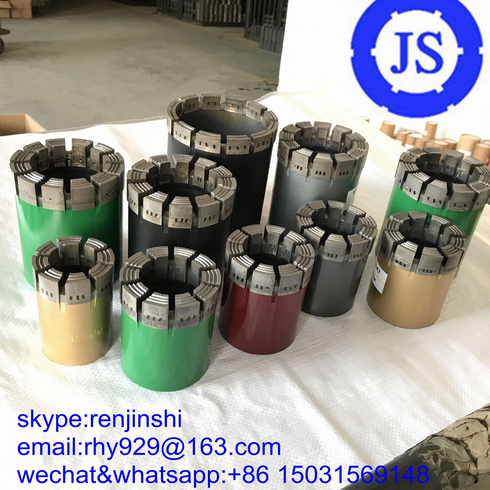 BQ NQ HQ PQ NQ3 HQ3 impregnated diamond core drill bit 2