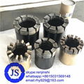 HQ wireline diamond bits impregnated tube core bits ,set face set diamond drill  5