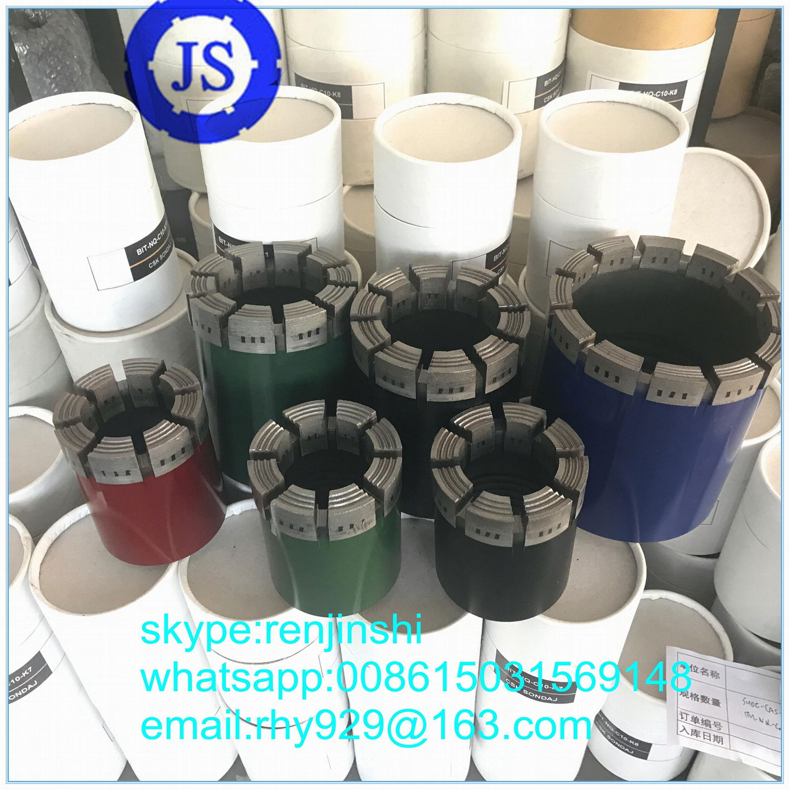 AQ,BQ,NQ,HQ,PQ Impregnated Diamond Core Drill Bits 2