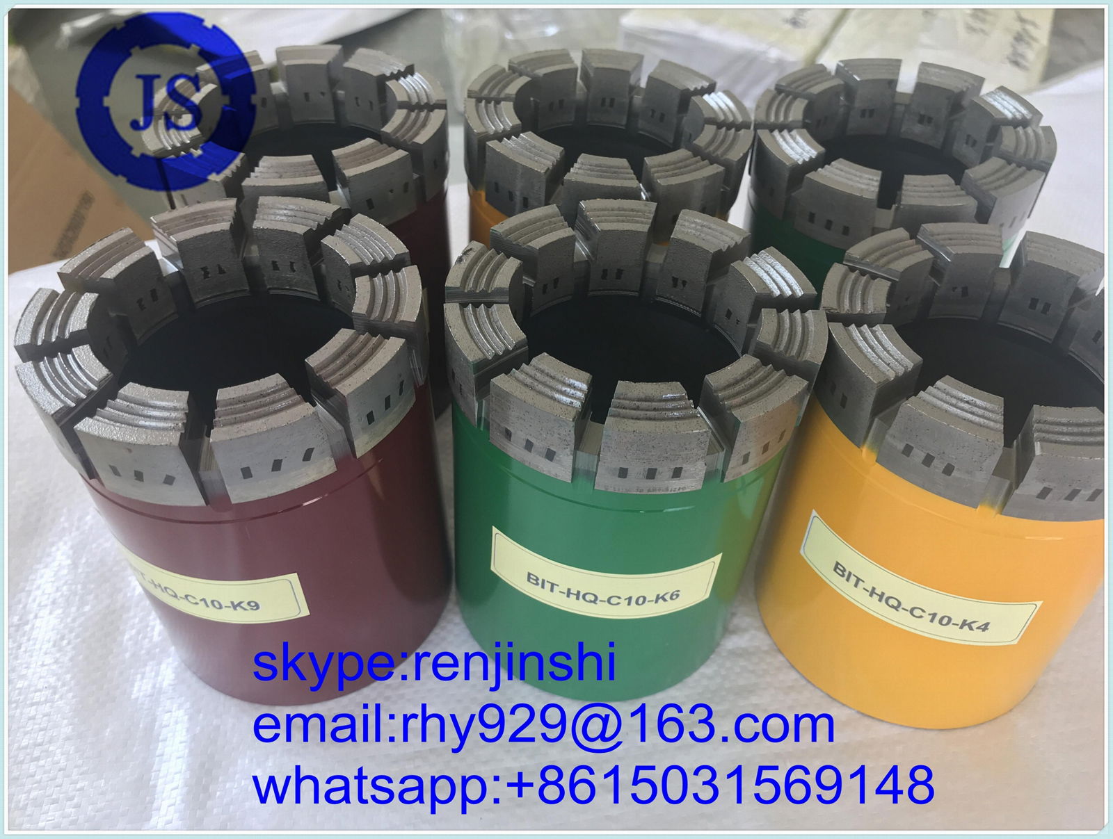 AQ,BQ,NQ,HQ,PQ Impregnated Diamond Core Drill Bits 3