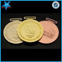 Custom metal sports medal