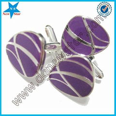 Custom metal men cufflinks for men