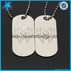 Cheap custom metal dog tag