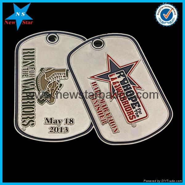 Cheap custom metal dog tag 5