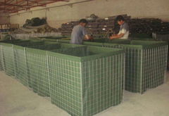 WELDED WIRE MESH barrier against blast