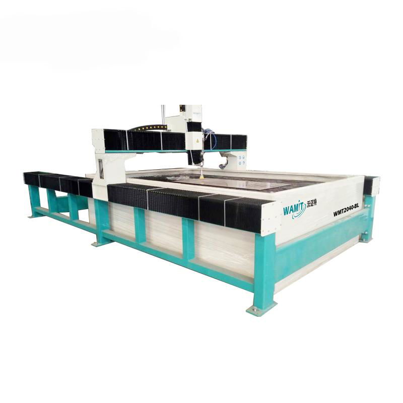 CNC 60000psi water pump waterjet metal cutting machine