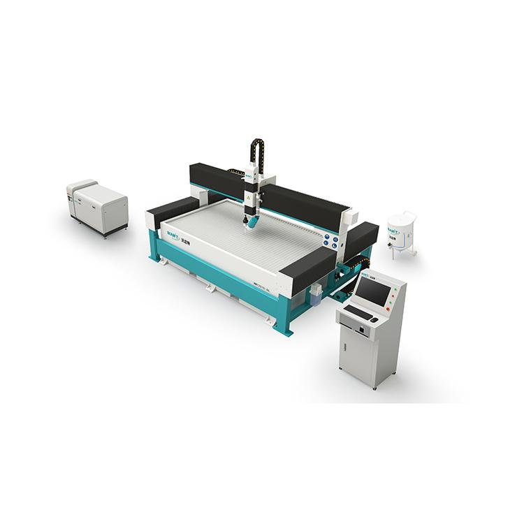 Glass water jet cutter machine with 2500mm*1500mm cutting table 4