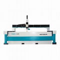 5 axis CNC stone waterjet cutting machine with intensifier pump 2