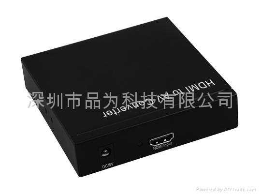 HDMI to AV+R/L Audio Converter