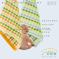 100% cotton untwisted yarn dyeing tissue 48x27cm activity in children