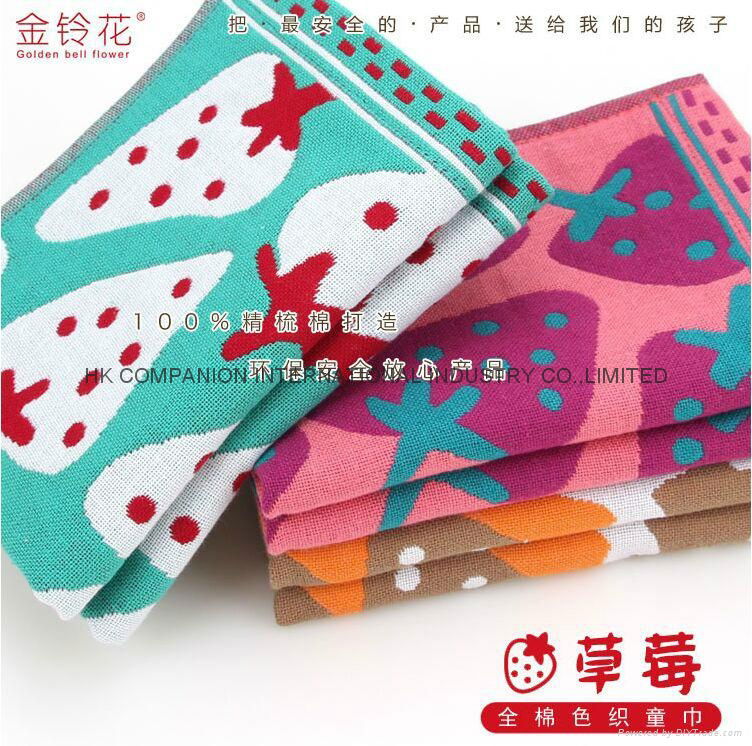 100% three layers of cotton yarn dyed fabric dyeing tissue 50x25cm  in children 2