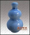 生产陶瓷艺术酒瓶