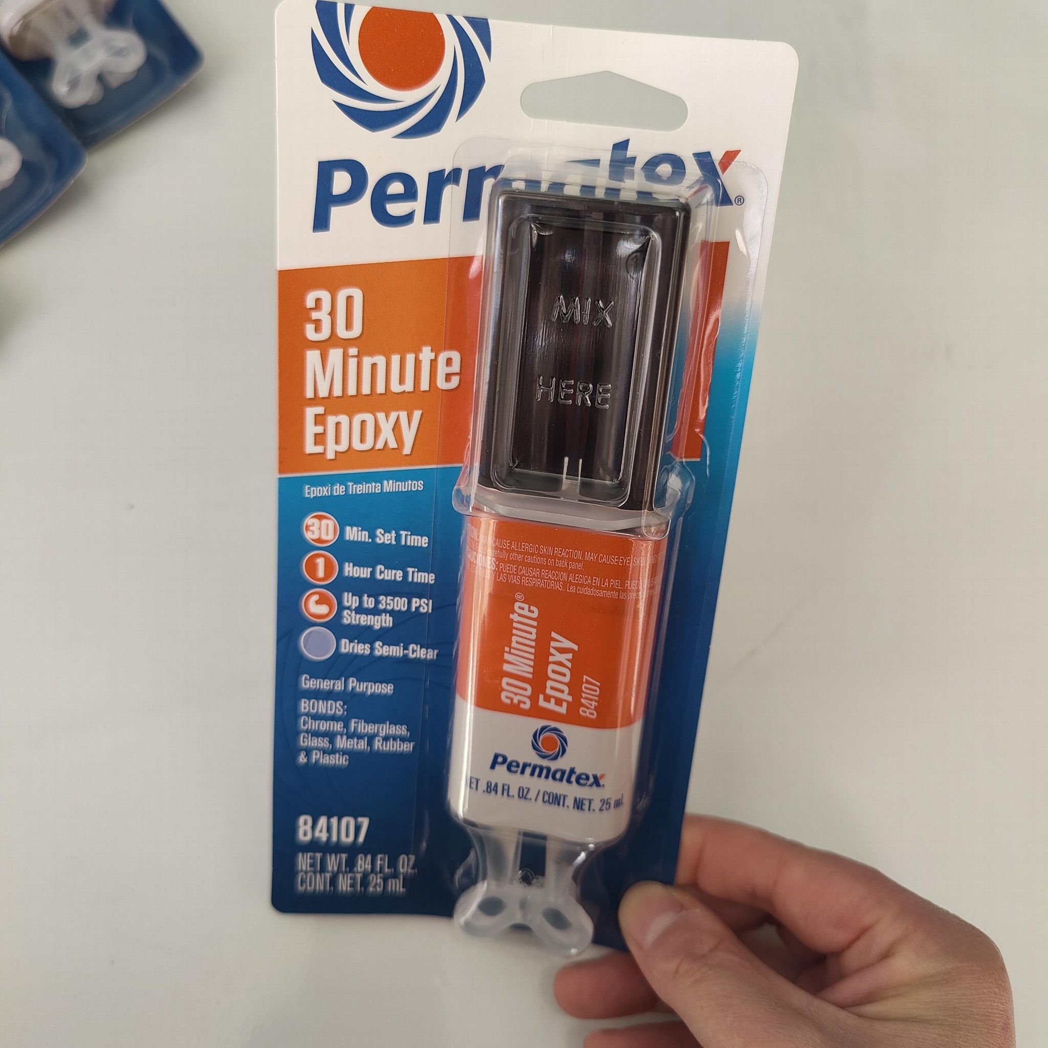  代理美國泰揚牌permatex 84107高強度30分鐘環氧膠 2