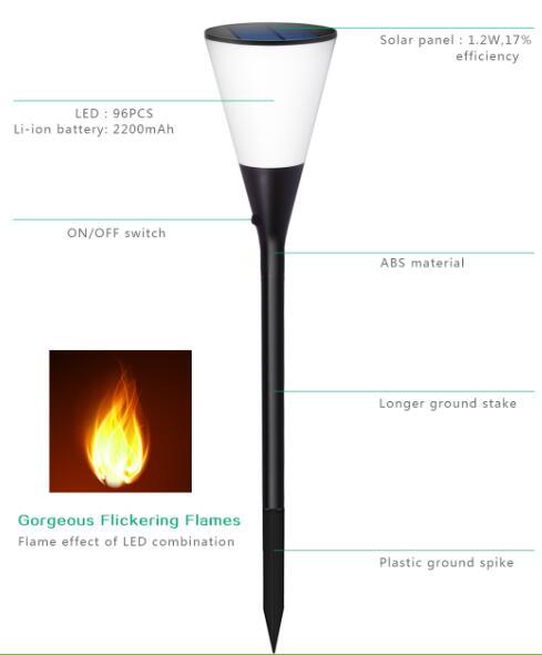 Solar LED Torch Light 2