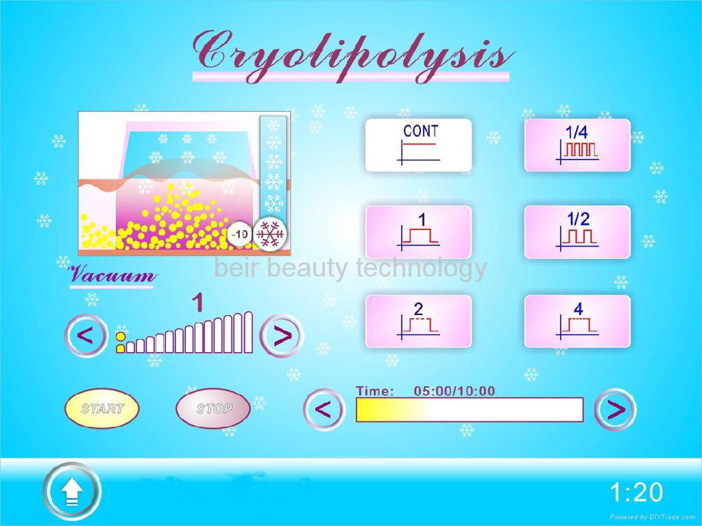 Cryolipolysis Body Slimming&Cellulite removal System 4