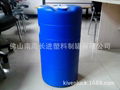 60L white double port container