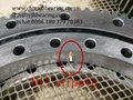 MTE-470 Belong to four point contact ball slewing bearing with external teeth,