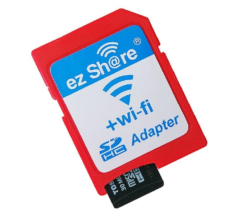 ez-Share WIFI SHARE SDHC FLASH MEMORY ADAPTER MicroSD to Wi-Fi SD Card adapter
