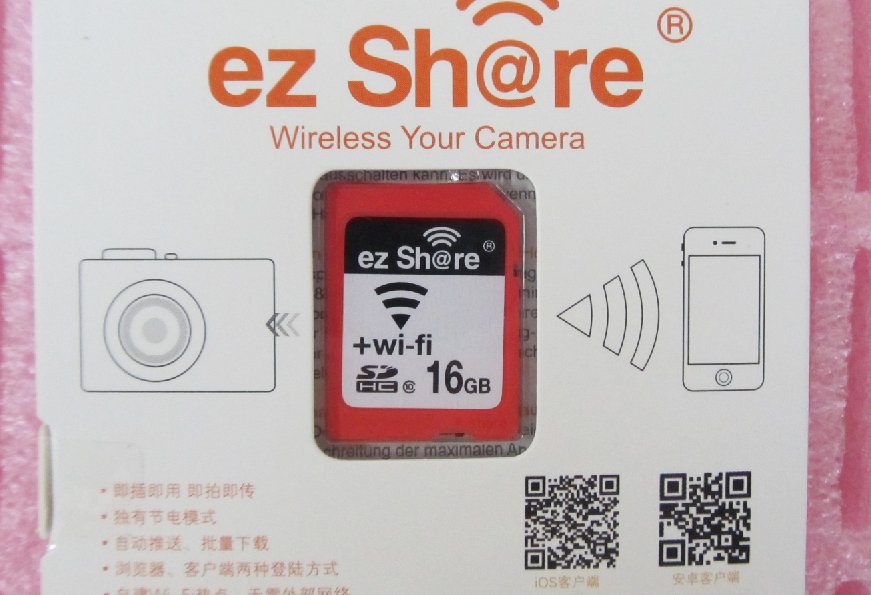 ez-Share WIFI SHARE SD 16GB CLASS 10 SDHC FLASH MEMORY CARD EYE FI 4