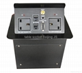 desktop socket, tabletop outlet, power