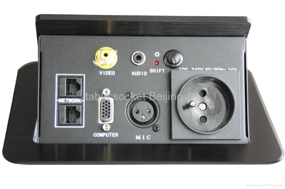 desktop outlet, table socket, concealed data and power solution 2