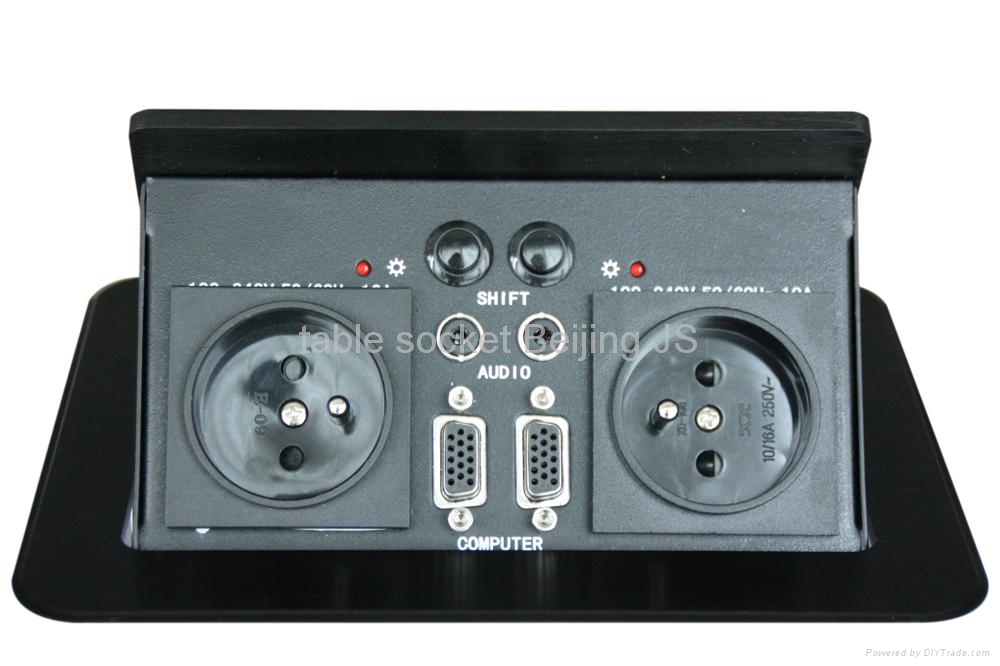 desktop outlet, table socket, concealed data and power solution 5