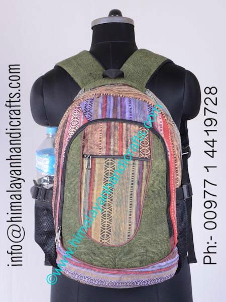 Bohemian Deluxe Hemp backpack 3