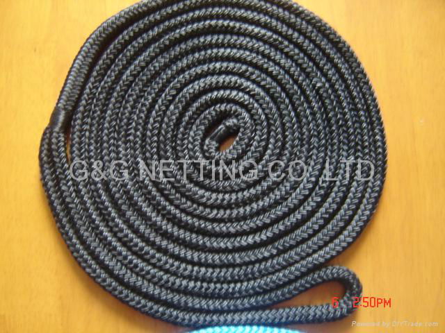 DOUBLE NYLON BRAID DOCK LINE