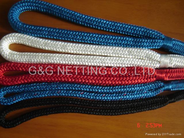 DOUBLE NYLON BRAID DOCK LINE 3