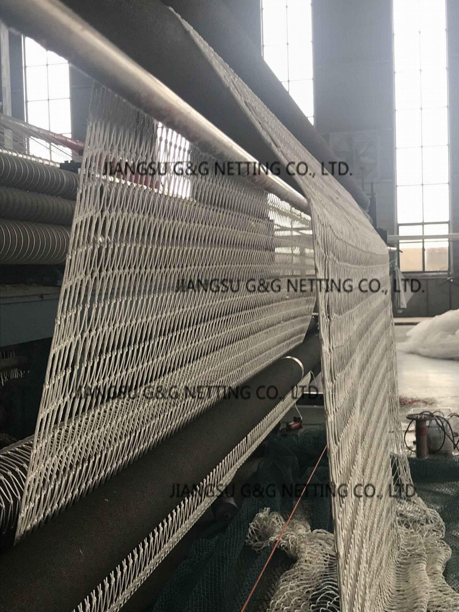 BRAIDED UHMWPE(DYNEEMA) KNOTTED NETTING 1