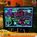 New item le writing board led illuminated writing board 4