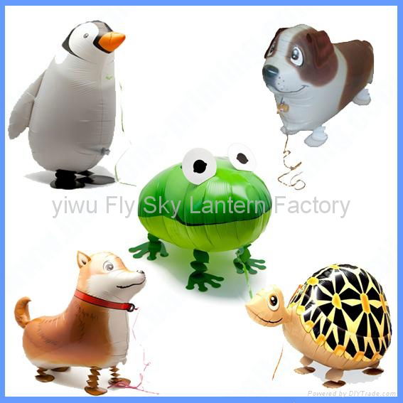 2019 New product walking balloon pet animals for party decoration